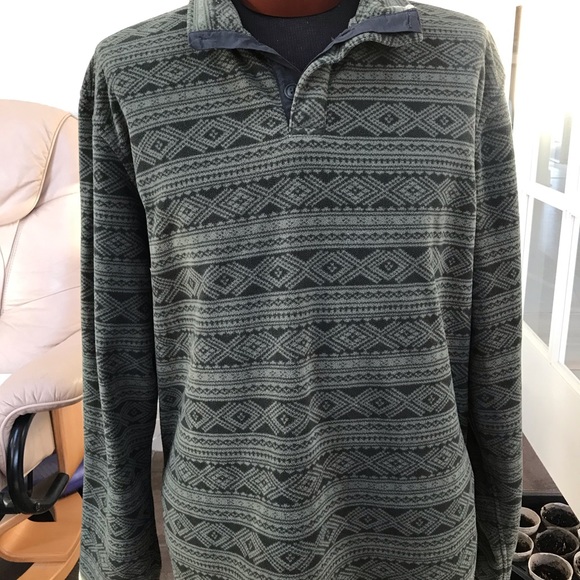 L.L. Bean Other - LL Bean Men’s 3 button fleece pullover, XL-Tall